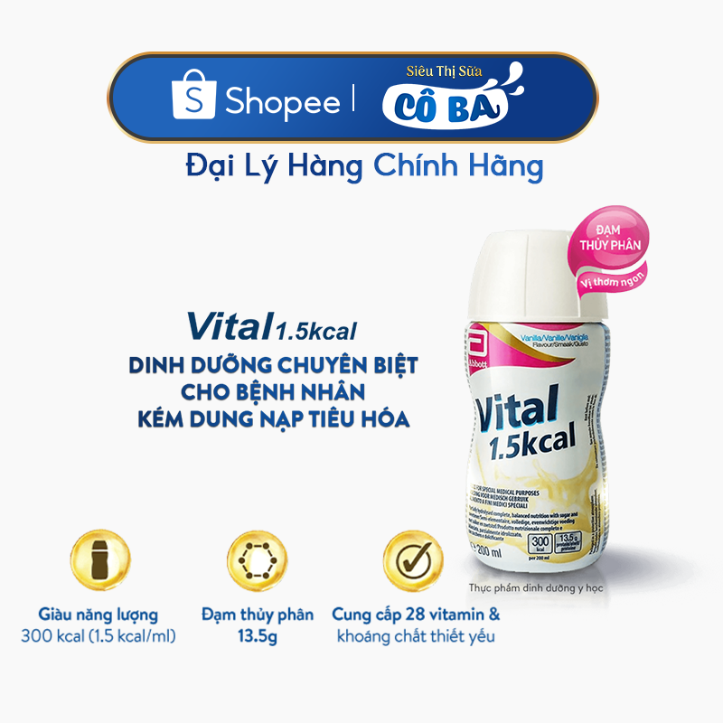 Sữa Vital 1.5kcal
